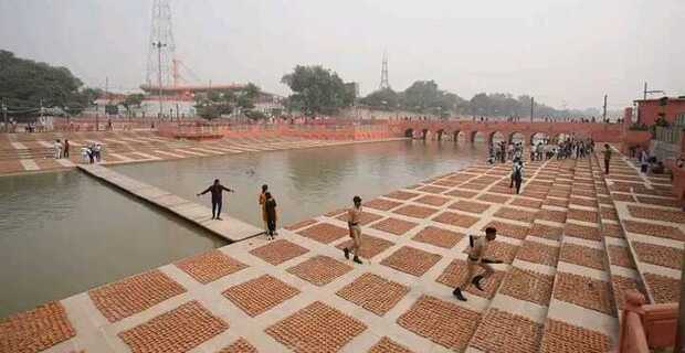 राम मंदिर में तैयारियां जोरो पर