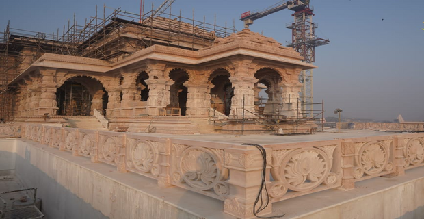 राम मंदिर की ताजा तस्वीरें